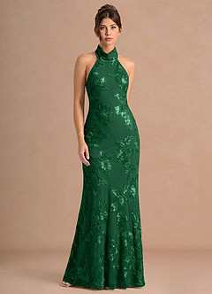 Dillon Forest Green Maxi Dress image3