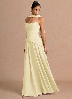 Vestido Amarillo Mantequilla Largo Gabriela image6
