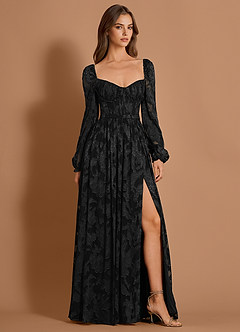 Aniyah Black Maxi Dress image5