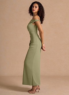 Vestido Verde Frijol Largo Blythe image3