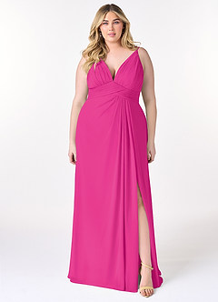 Robe Rose Vif Maren Allure image2