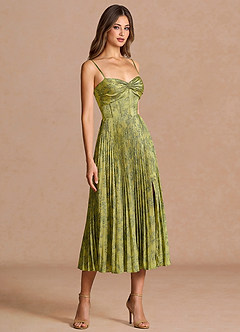 Robe Mi-Longue Mousse Marine Vesper image4