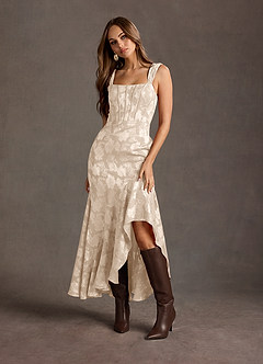 Saskia Cream Maxi Dress image4
