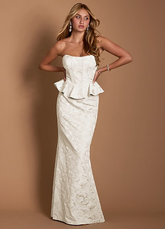 Rebecca French White Gown image6