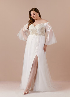 Azazie Stevie Wedding Dress Final Sale  image8