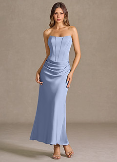 Robe Longue Pervenche Pâle Katelyn image3