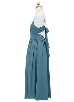 Azazie Zeya Junior Bermuda A-Line Chiffon Dress image9
