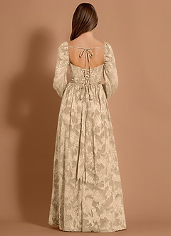 Aniyah Cream Maxi Dress image1