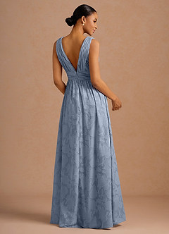 Lilienne Powder Blue Maxi Dress image2