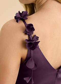 Azazie Gumdrop Junior Klä av Imperium i Stretch Satin Plisserad image8