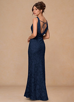 Galenia Navy Maxi Dress image5