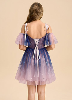 front Azazie Fina Junior Formal Dress