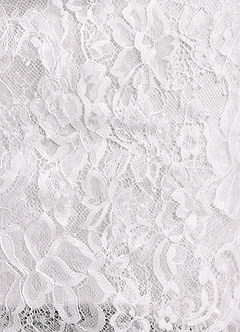 Azazie Bella Wedding Dresses Diamond White Sheath Tulle Dress image10