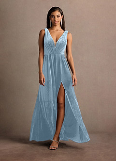 Katniss Powder Blue Rose Gown image6