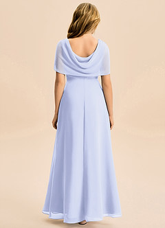 Azazie Emma Junior Klä av A-Line i Chiffong Plisserad image2