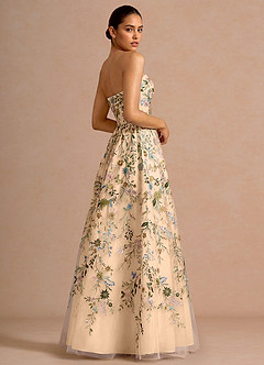 Kleid Evangeline Champagner Multi image3
