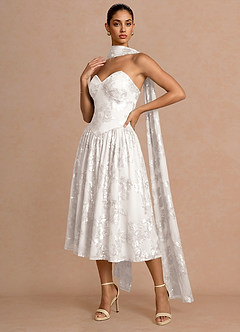 Vestido Nube Blanca Midi Astra image3