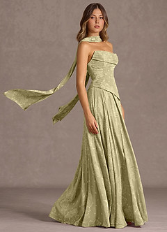 Gabriela Celadon Maxi Dress image5