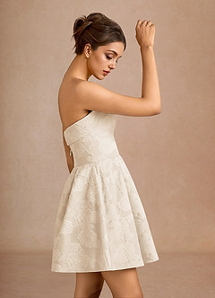 Clementine Cream Mini Dress image5