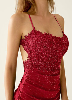 Splendore Red Mini Dress image6