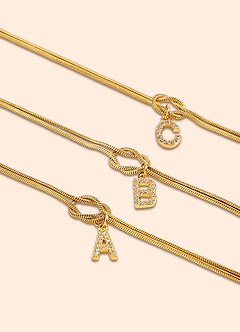 front Individuelles Unendliches Liebesknotenarmband