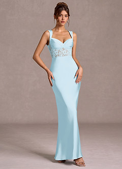Vestido Azul Cielo Largo Ava image3