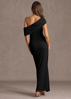 Delphira Black Maxi Dress image3