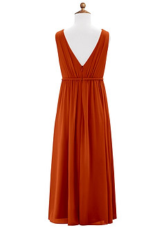 Azazie Tanicia Junior Bermuda A-Line Mesh Dress image7