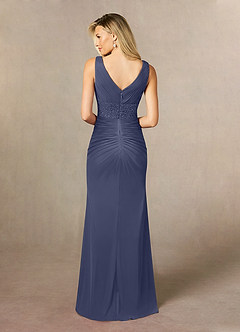 Azazie Winona Mother of the Bride Dresses Stormy Mermaid Sequins Mesh Dress image5