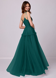 Barbie ♥ Azazie Bridesmaid Dresses A-Line Tulle Floor-Length Dress image5