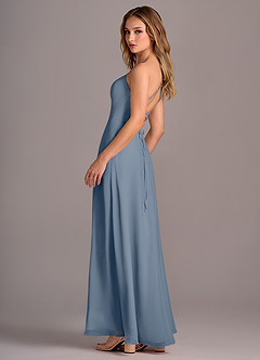 Azazie Mei Bridesmaid Dresses Twilight A-Line Chiffon Dress image5