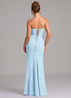 Vestido Azul Cielo Largo Callidora image2