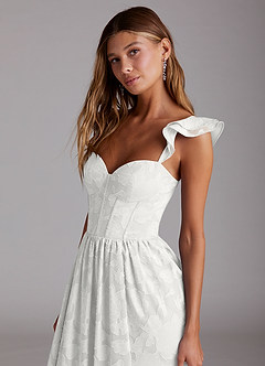 Candice White Corset Maxi Dress image5