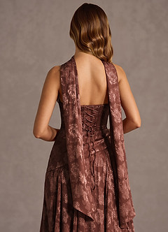 Vestido Mocha Coco Largo Gabriela image7