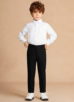 front Finn 블랙 남자아이 바지