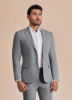 front William Grey Comfort Blend  Suit Jacket