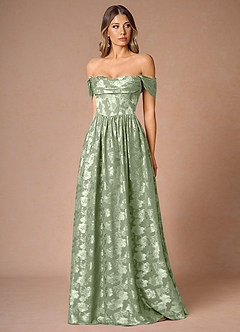 Vestido Verde Claro Maxi Hazel image6