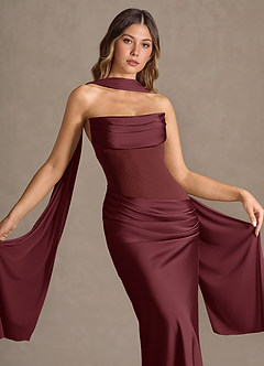 Vestido Vino Largo Leonore image5