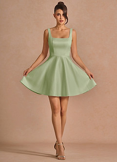 Vestido Verde Claro Mini Brynn image2