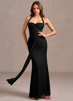 Maxi jurk Cassia Zwart image3