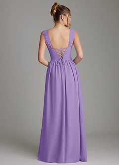 Azazie Caterina Bridesmaid Dresses Tahiti A-Line Corset Chiffon Dress image6