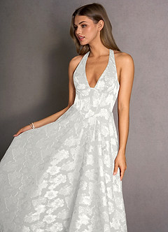 Maxi jurk Isabeau Wit image5
