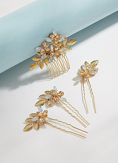 front Cristeta Hair Pin Set