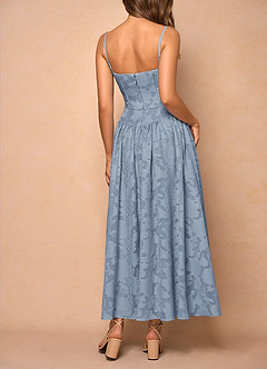 Robe Longue Poudre Bleue Skylar image3