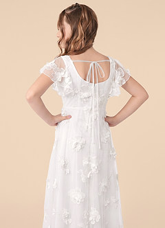 front Azazie Ada Junior Formal Dress