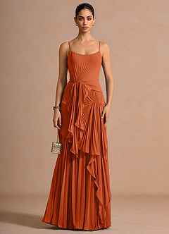 Bashira Rust Maxi Dress image6