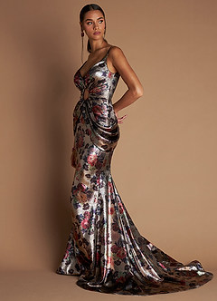 Cala Silver Pink Multi Gown image3