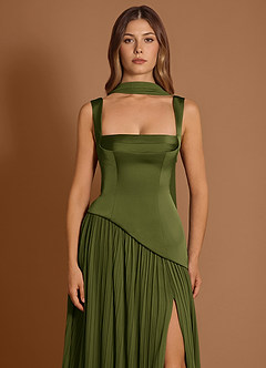 Stephanie Olive Maxi Dress image5