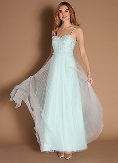 Korie Mint Blue Maxi Dress image3