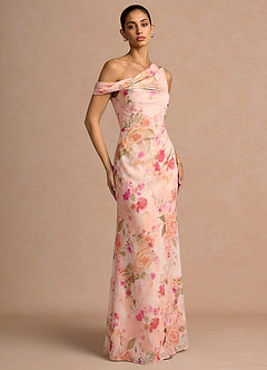 Robe Maxi Bouquet Florale Abstrait Elodie image3